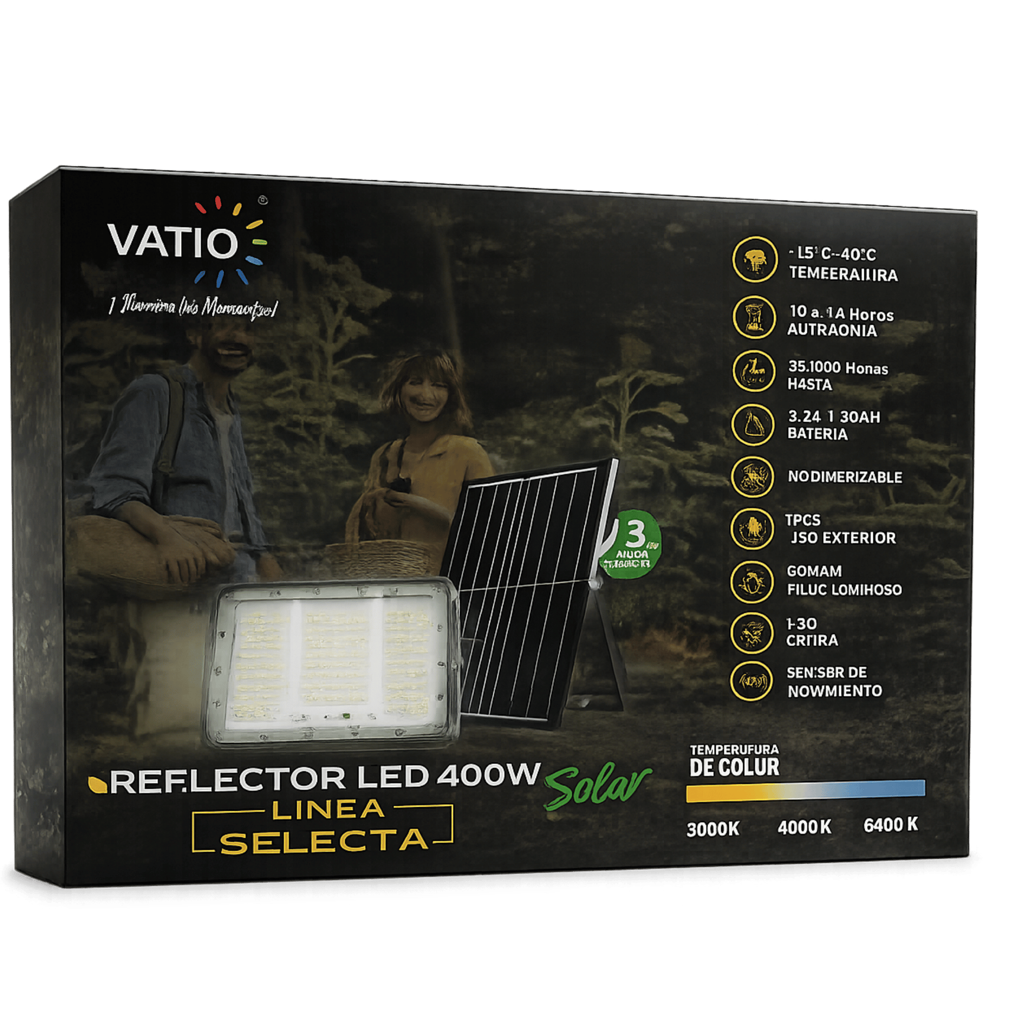 REFLECTOR SOLAR SELE'CTA 400W